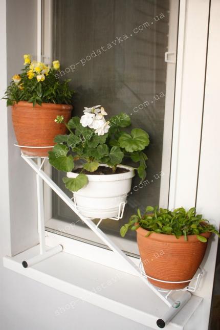 Подставка для цветов купить Подставка оконная для цветов "Аркадия" недорого тел. (098) 300 11 00
