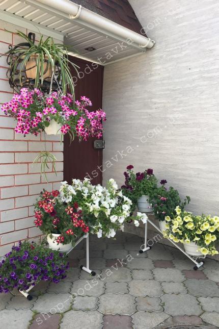 Подставка для цветов "Аркадия" Подставки из металла, цветочные подставки купить Днепр тел. (098) 300 11 00