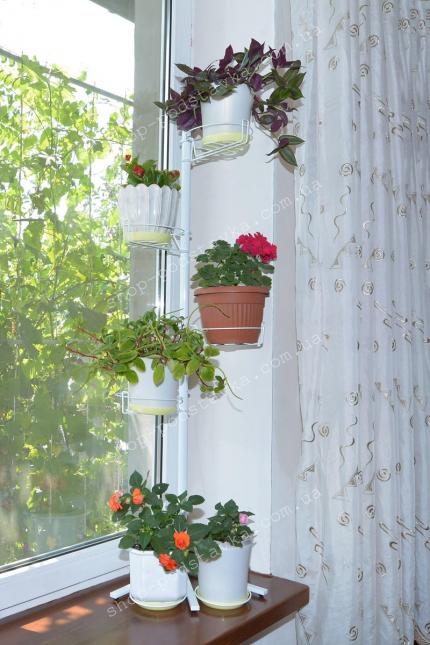 Подставка для цветов "Кэт" Подставка на окно под цветы "Кэт" заказать