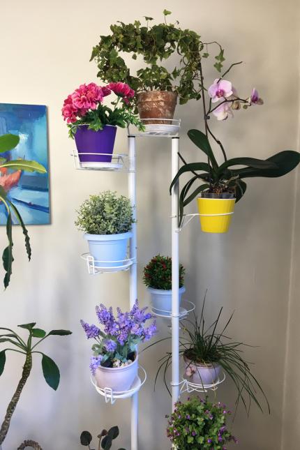 Верхняя корзинка "Дуэт" Декоративная подставка для цветов  от производителя тел. (098) 300 11