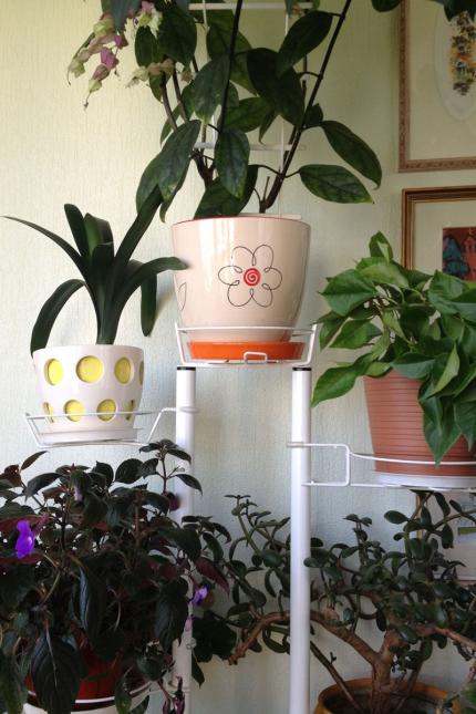 Верхняя корзинка "Дуэт" Удобная подставка для цветов  от производителя тел. (098) 300 11