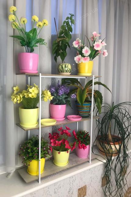 Подставка для цветов "Лаванда" Подставки из металла для растений, для интерьера купить тел. (098) 300 11 00