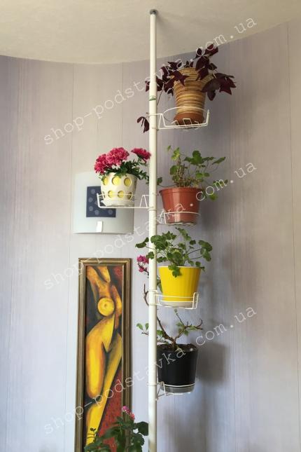 Подставка-распорка для цветов Распорка пол-потолок "Лиана" в интернет магазине тел. (098) 300 11 00