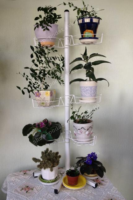 Подставка оконная "Пава" Оконная подставка под цветы "Пава" заказать